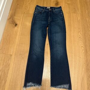 Mother Insider Crop Step Fray size 25